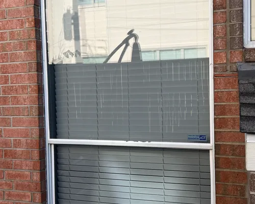 Gleaming Clean Windows on the front of a house