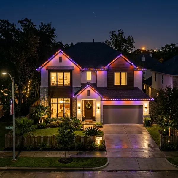 Halloween Permanent Lighting