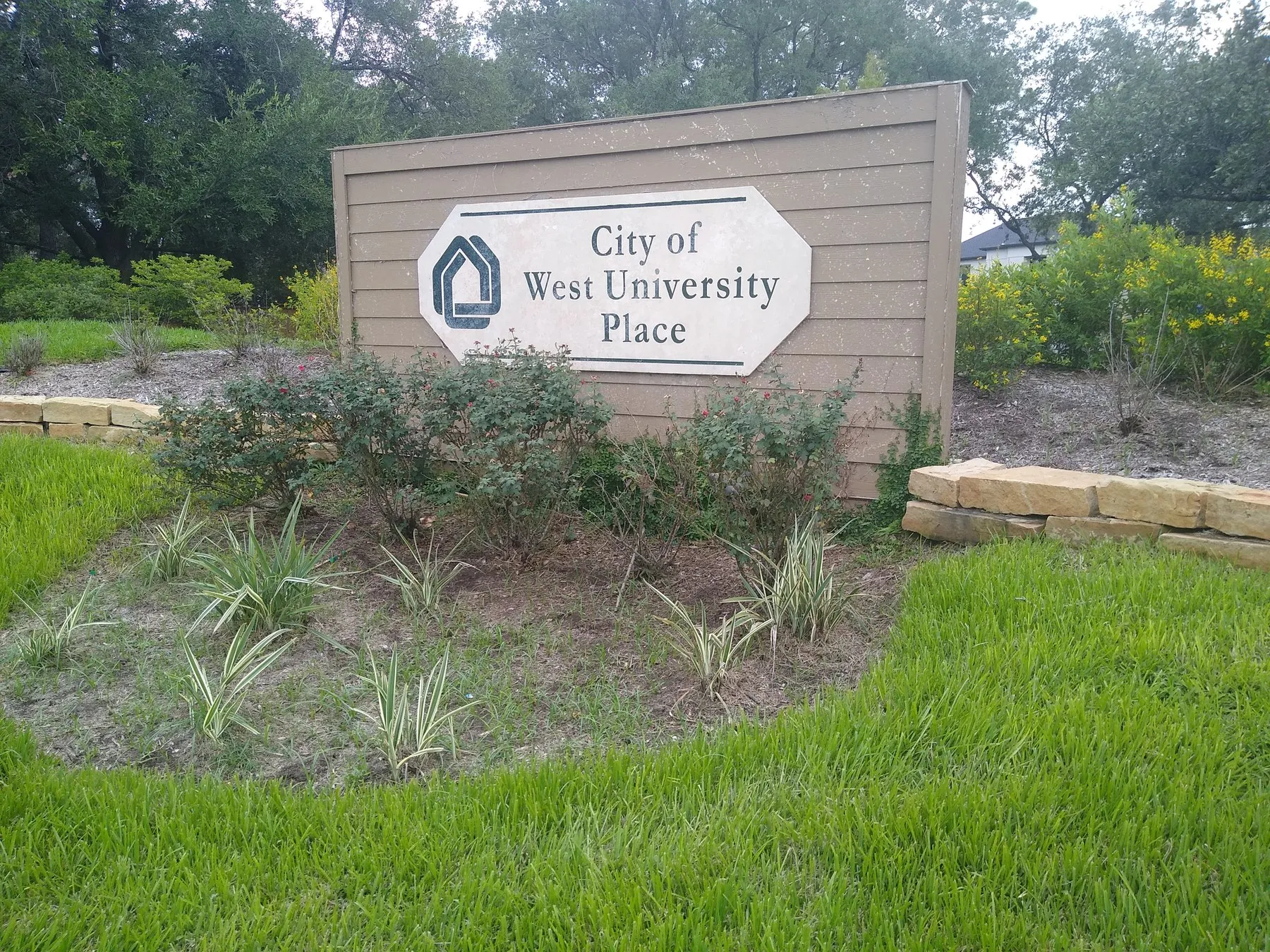 City of West University Place monument sign